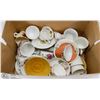 Image 1 : LARGE LOT OF ASSORTED CHINA CUPS AND SAUCERS