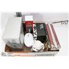 Image 1 : BOX OF HOME DECOR AND PARTYLITE