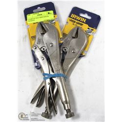 2 PAIRS OF VICE GRIPS NEW IN PACKAGE