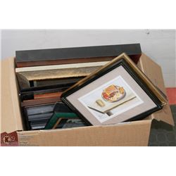 BOX OF 15 PICTURE FRAMES