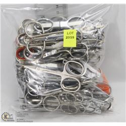 BAG OF ASSORTED SCISSORS