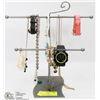 Image 1 : JEWELRY STAND WITH BRACELETS ,3 WORKING WATCHES