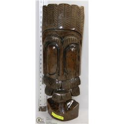 LARGE HAND CARVED MASK MADE IN INDONESIA