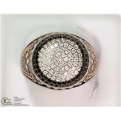 STERLING SILVER CUBIC ZIRCONIA RING SIZE 10