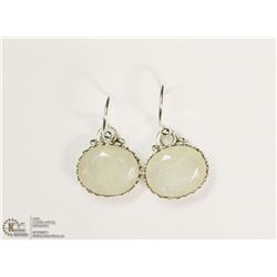 STERLING SILVER MOONSTONE EARRINGS
