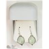 Image 2 : STERLING SILVER CHALCEDONY EARRINGS