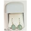 Image 2 : STERLING SILVER CHALCEDONY EARRINGS