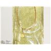 Image 2 : GOLD PLATED PENDANT WITH FASHION CORD