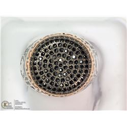 STERLING SILVER CUBIC ZIRCONIA RING SIZE 8