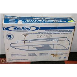 NEW BLACK RANGE HOOD.