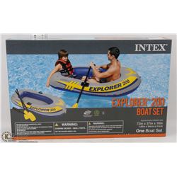 INTEX EXPLORER 200 BOAT SET