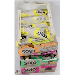 LOT OF 5 ASSORTED SOLO GRANOLA BARS