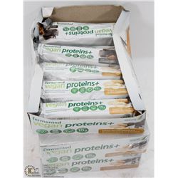 3 BOXES OF FERMENTED VEGAN PROTEINS+ GRANOLA BARS