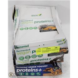 3 BOXES OF ASSORTED FERMENTED PROTEIN GRANOLA