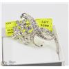 Image 1 : SILVERTONE CRYSTAL/RHINESTONE BROOCH