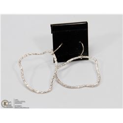 STERLING SILVER EARRINGS.
