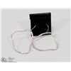 Image 1 : STERLING SILVER EARRINGS.