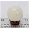 Image 1 : #16-NATURAL GREEN ONYX SPHERE BALL