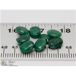 #85-NATURAL GREEN EMERALD GEMSTONE 55CT