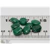 Image 1 : #85-NATURAL GREEN EMERALD GEMSTONE 55CT