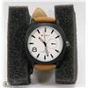Image 1 : 4) NEW CURREN MENS WATCH GENUINE LEATHER STRAP