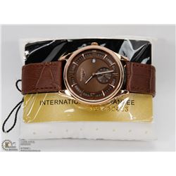 3) NEW GUANQIN MENS CALENDAR DATE WATCH