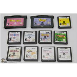 NINTENDO DS/GAME BOY GAMES