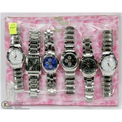 LOT OF 6 NEW OLD STOCK WATCHES
