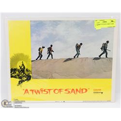 1968 TWIST OF SAND LOBBY CARD #6 68/294
