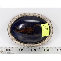 GENUINE SCORPION BELT BUCKLE