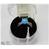 Image 1 : #75-AUSTRALIAN TRIPLE FIRE OPAL RING