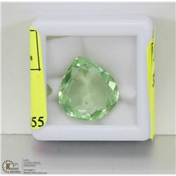#91-GREEN TOPAZ GEMSTONE  10.5CT