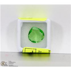 #89-GREEN TOPAZ GEMSTONE  7.5CT