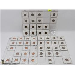 COLLECTION OF CANADIAN PENNIES