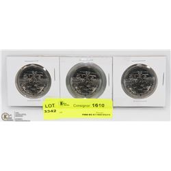 LOT OF 3 1534 TO 1984 CANADIAN JAQUE CARTIER