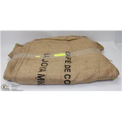 5 COFFEE BEAN SACKS
