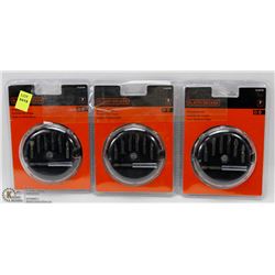 LOT OF 3 BLACK & DECKER SCREWDRIVING SETS