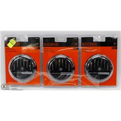 LOT OF 3 BLACK & DECKER SCREWDRIVING SETS