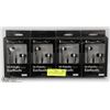 Image 1 : LOT OF 4 HI-FIDELITY EARBUD HEADPHONES