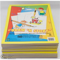 BUNDLE OF DRAW 'N STORY PAPER