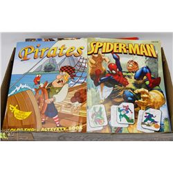 FLAT OF COLOURING BOOKS