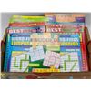 Image 1 : FLAT OF ASSORTED PUZZLE BOOKS