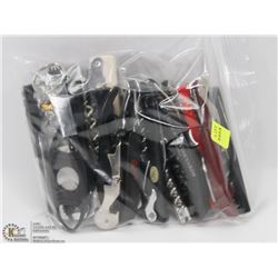 BAG OF CORK SCREWS