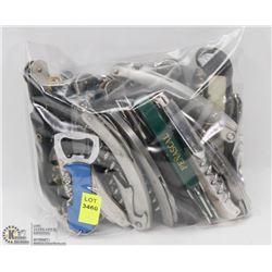 BAG OF CORK SCREWS