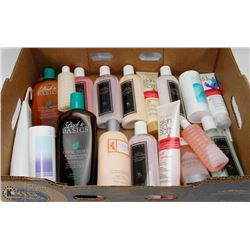 FLAT OF BATH PRODUCTS (MOSTLY AVON)