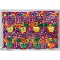 8 KIDS MICRO PROJECTOR TOYS
