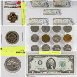 FEATURED ITEMS: COINS AND CURRENCY!
