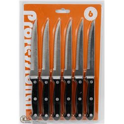 SET OF 6 NEW 5" UTILITY KNIVES