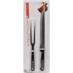 NEW 2PC CARVING SET