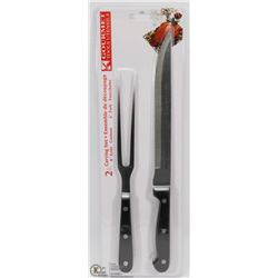 NEW 2PC CARVING SET